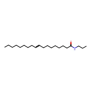 N-Propyl-9-octadecenamide structure
