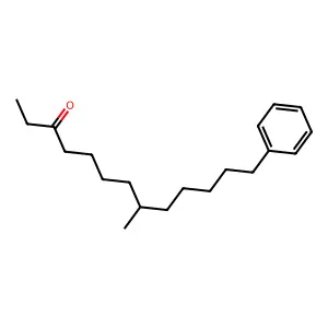 8-Methyl-13-phenyl-3-tridecanone structure