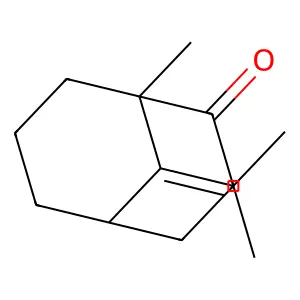 1-Methyl-9-(1-methylethylidene)bicyclo[3.3.1]nonan-2-one structure