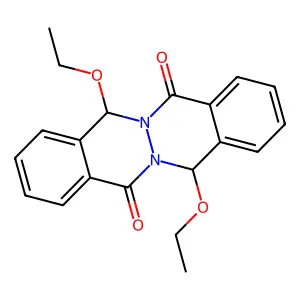 7,14-Diethoxydiftalone structure