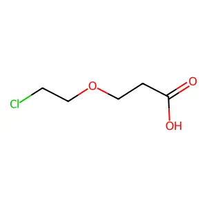 3-(2-Chloroethoxy)propanoic acid structure