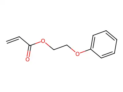 2-Propenoic acid, 2-(2-phenoxyethoxy)ethyl ester structure