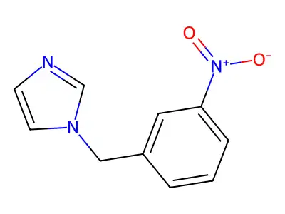 1-[(3-Nitrophenyl)methyl]-1H-imidazole structure