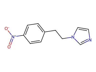 1-(4-nitrophenethyl)-1H-imidazole structure
