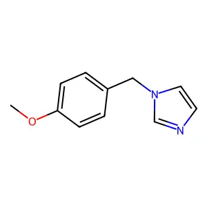 N-p-methoxybenzylimidazole structure