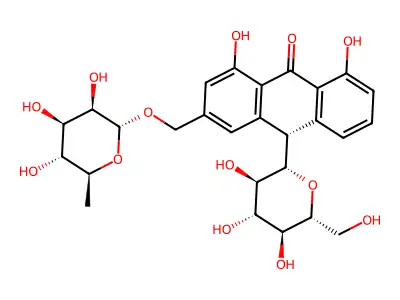Aloinoside A structure
