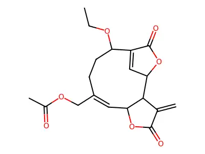 CINERENIN ACETATE structure