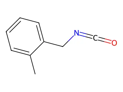 1-(Isocyanatomethyl)-2-methylbenzene structure