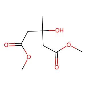 Dimethyl 3-hydroxy-3-methylglutarate structure