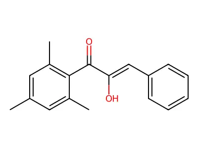 2-Hydroxy-3-phenyl-1-(2,4,6-trimethylphenyl)prop-2-en-1-one structure