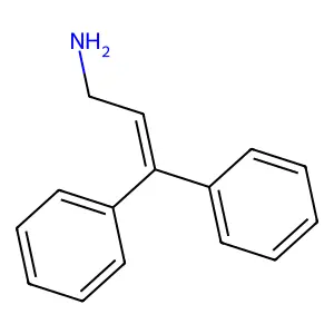 3,3-Diphenyl-2-propen-1-amine structure