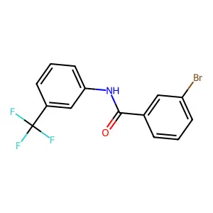 3-Bromo-3'-(trifluoromethyl)benzanilide structure