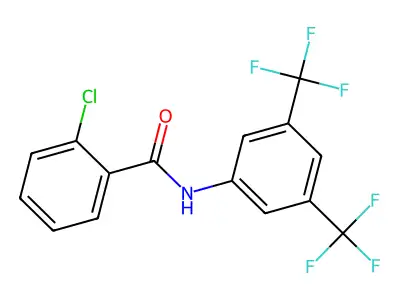 N-(3,5-Bis(trifluoromethyl)phenyl)-2-chlorobenzamide structure