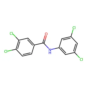 3,3',4,5'-Tetrachlorobenzanilide structure