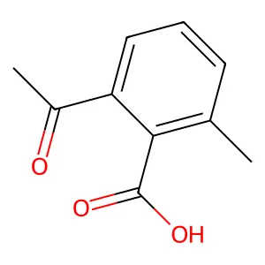 2-Acetyl-6-methylbenzoic acid structure