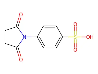 4-(2,5-dioxopyrrolidin-1-yl)benzenesulfonic Acid structure