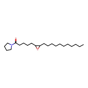 1-[5-(3-Undecyl-2-oxiranyl)pentanoyl]pyrrolidine structure