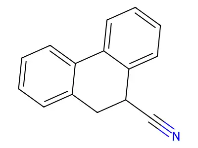9,10-二氢菲-9-甲腈 structure
