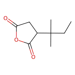 3-(2-Methylbutan-2-yl)oxolane-2,5-dione structure