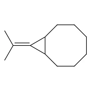 Bicyclo[6.1.0]nonane, 9-(1-methylethylidene)- structure