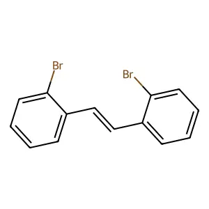1-Bromo-2-[2-(2-bromophenyl)ethenyl]benzene structure