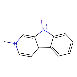 2-Methyl-beta-carboline structure