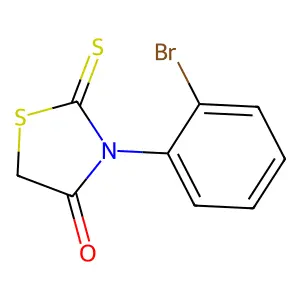 4-Thiazolidinone, 3-(2-bromophenyl)-2-thioxo- structure