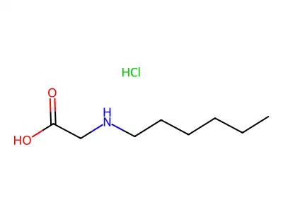 2-(Hexylamino)acetic acid structure