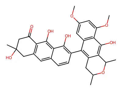 Karwinskia toxin T-544 structure