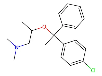 Mecloxamine structure