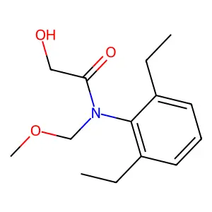 Hydroxyalachlor structure