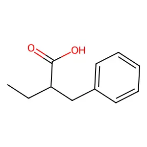 2-Benzylbutanoic acid structure