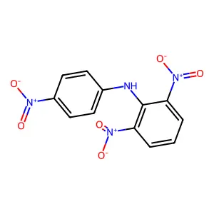 2,6-Dinitro-N-(4-nitrophenyl)aniline structure
