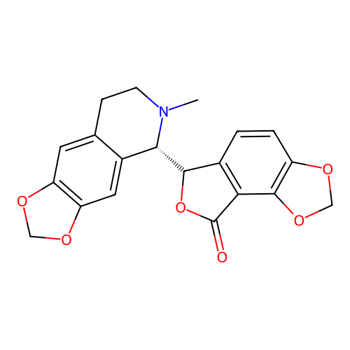 Capnoidine structure