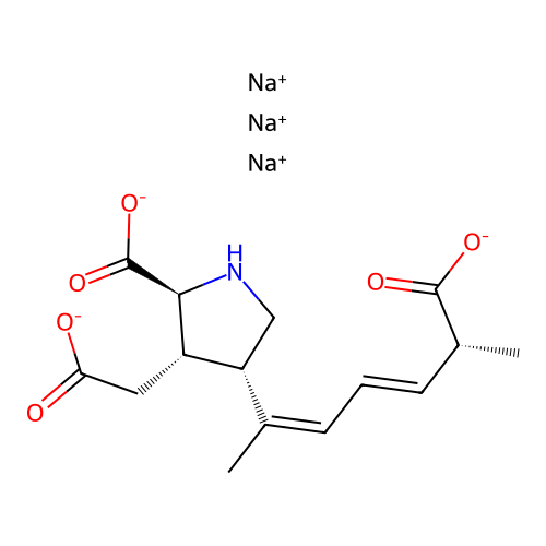 Sodium domoate structure