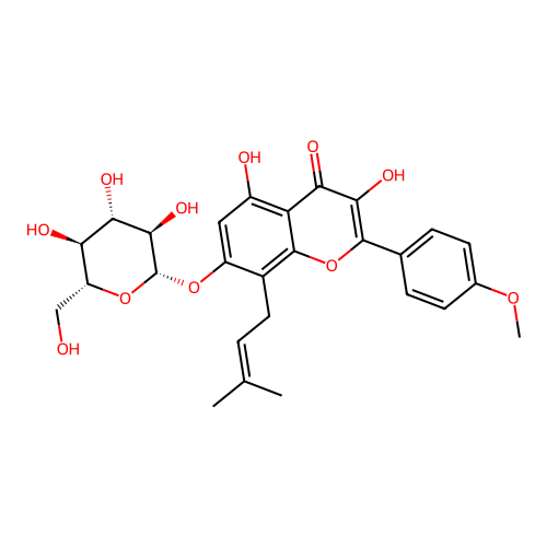 Icariside I structure