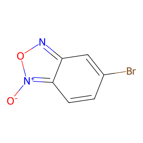 5-Bromobenzo[c][1,2,5]oxadiazole 1-oxide structure