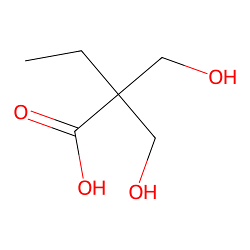 2,2-二羟甲基丁酸 structure