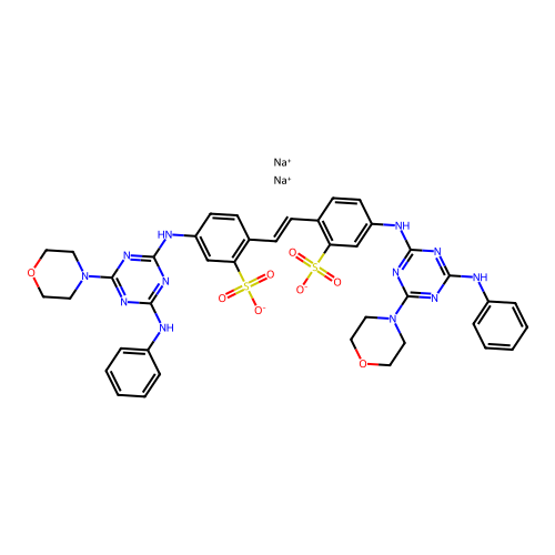 Tinopal DMS structure