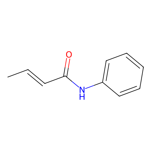 N-phenylbut-2-enamide structure