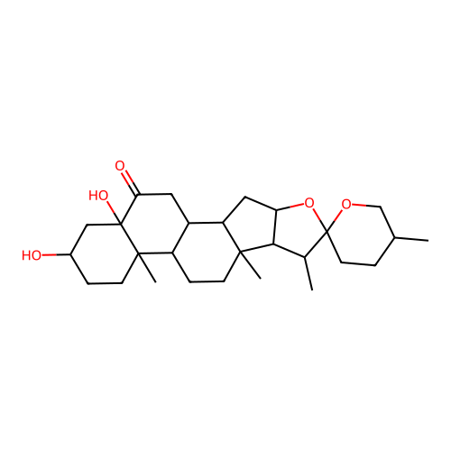 5alpha-Hydroxy laxogenin structure