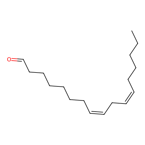 (8Z,11Z)-8,11-Heptadecadienal structure