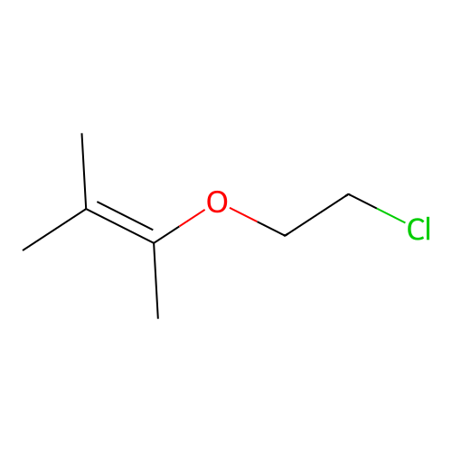 2-Butene, 2-(2-chlororethoxy)-3-methyl- structure