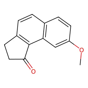 8-Methoxy-2,3-dihydrocyclopenta[a]naphthalen-1-one structure