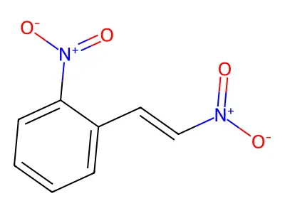 1-Nitro-2-(2-nitrovinyl)benzene structure