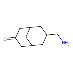 7-(Aminomethyl)bicyclo[3.3.1]nonan-3-one structure