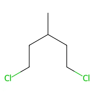 Pentane, 1,5-dichloro-3-methyl- structure