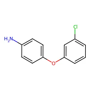 4-(3-Chlorophenoxy)aniline structure
