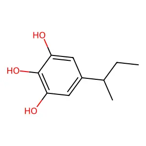 5-Sec-butylpyrogallol structure