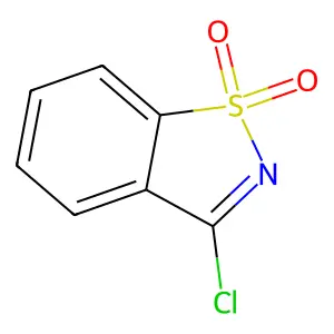 Pseudosaccharin chloride structure